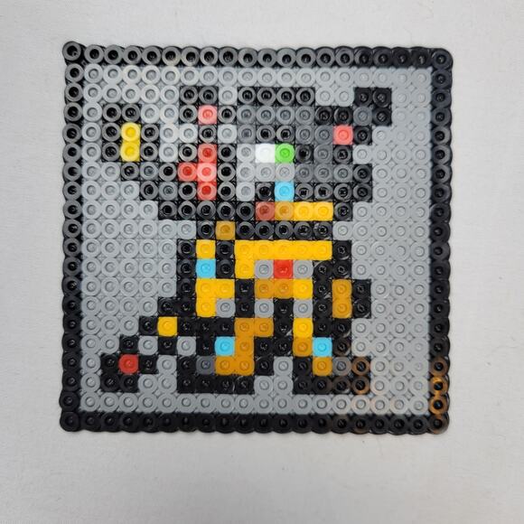 Agumon (Bond of Bravery) 16Bit Digimon Digivice Perler Bead Pixel Art - Picture 1 of 2